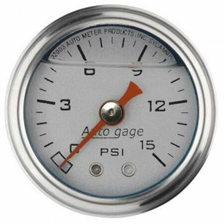 OVERTIME 2178 Auto Gage Fuel Pressure Gauge - 1.50 in. OV3627759